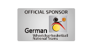 Official sponsor German Wheelchairbasketball National Teams logo