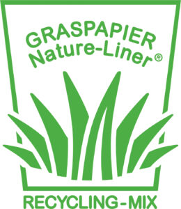 Logotipo de papel de hierba