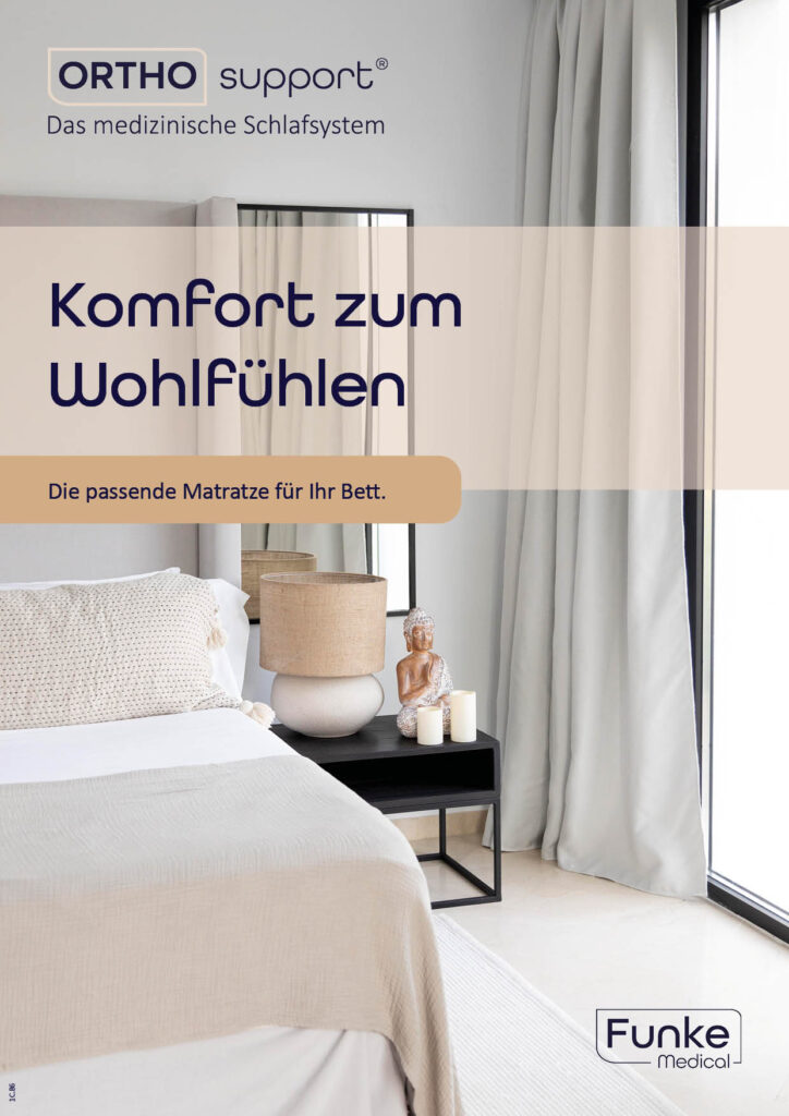 Titelseite Ortho Support Matratzen