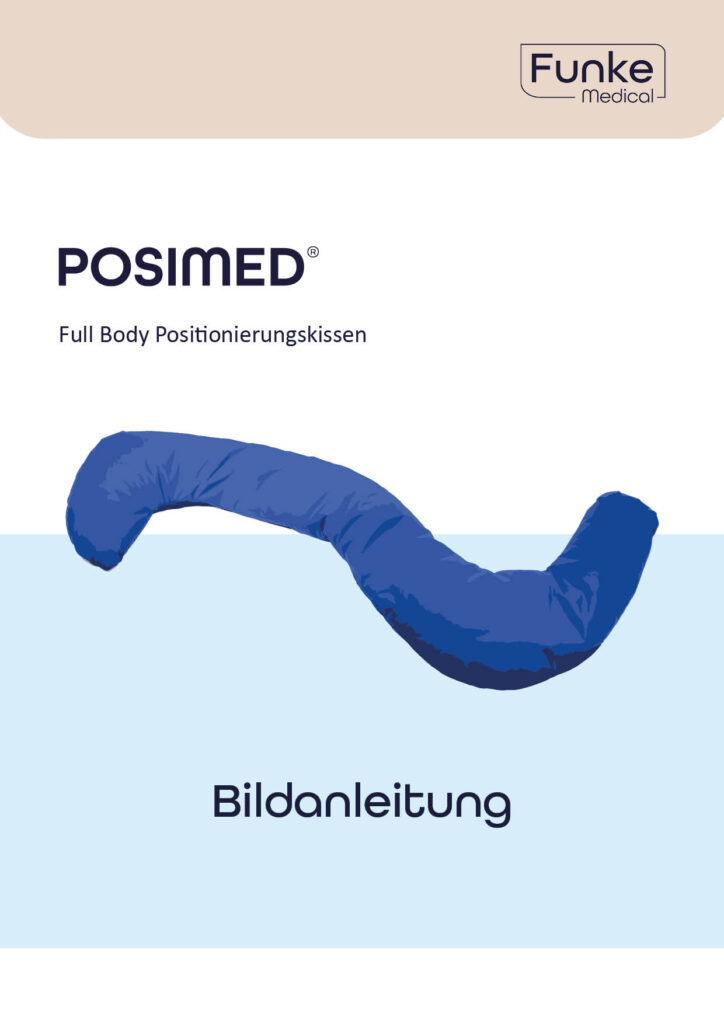 Titelseite Bildanleitung Full Body Positionierungskissen