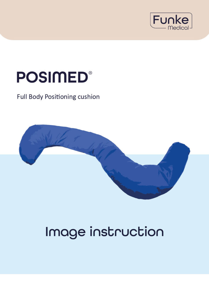 Cover image instructions Full Body Positioning cushion